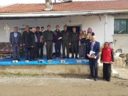 BAŞKAN KUMARTAŞLI VE ALB. SAĞDIÇ’TAN AFRİN GAZİLERİNE GEÇMİŞ OLSUN ZİYARETİ