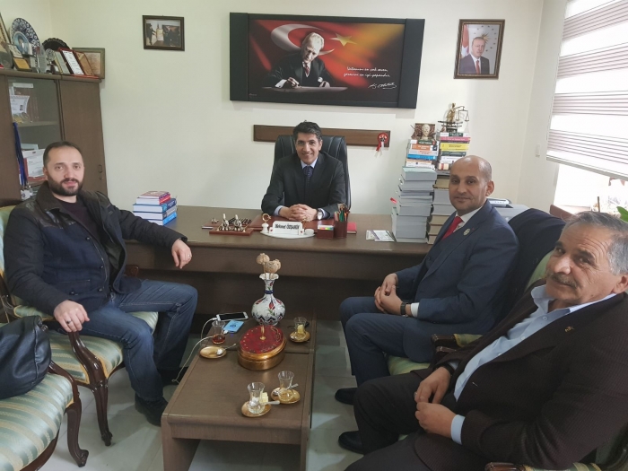 BAŞKAN KUMARTAŞLIDAN ÖZŞAHİN’E ZİYARET                  