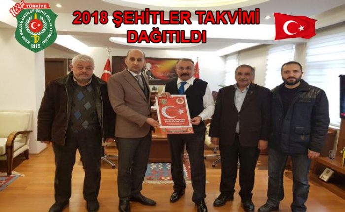 2018 ŞEHİTLER TAKVİMİ DAĞITILDI                  