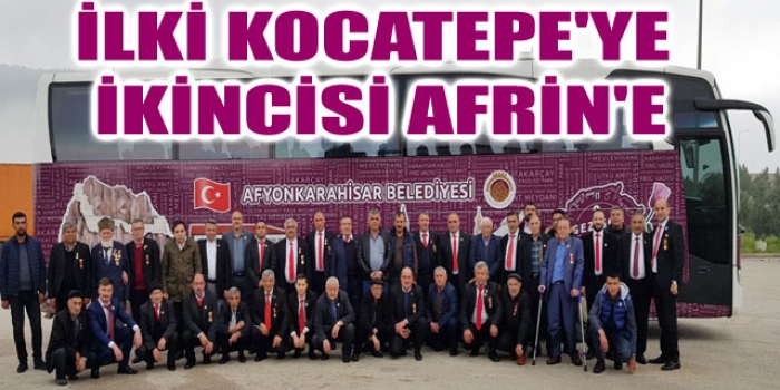 İLKİ KOCATEPE'YE İKİNCİSİ AFRİN'E                  