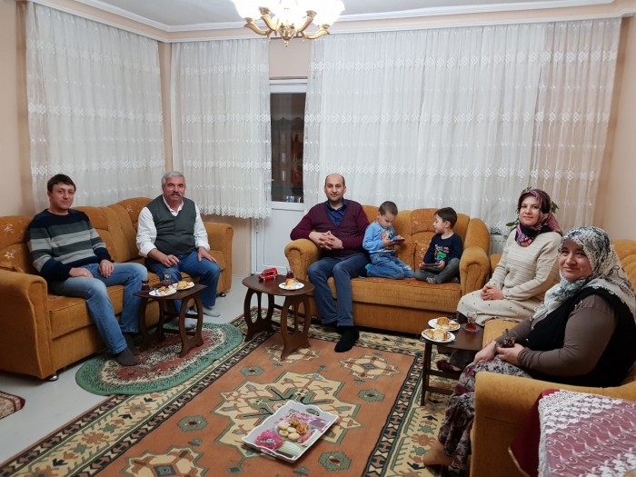 BAŞKAN KUMARTAŞLI’DAN GAZİ KURT’A  ZİYARET                  