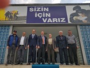 ŞEHİT BABALARI VE GAZİLER’DEN EMNİYET MÜDÜRLÜĞÜ’NE  ZİYARET