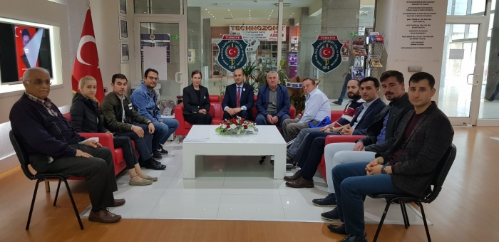 BASIN YAYIN VE ENFORMASYON İL MÜDÜRÜ MÜNİRE BURCU KUMARTAŞLIYI ZİYARET ETTİ                  