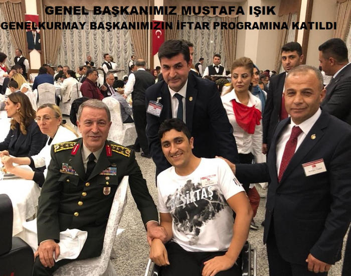 GENELKURMAY BAŞKANLIĞIMIZIN İFTAR DAVETİNE GENEL MERKEZ OLARAK KATILIM SAĞLADIK.                  