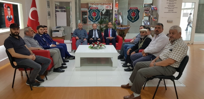 ŞENEL’DEN KUMARTAŞLI’YA ZİYARET                  