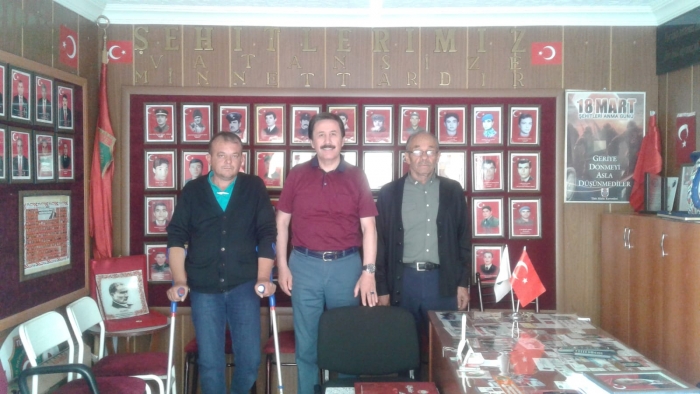 TARLACI’ DAN DİNAR DERNEK TEMSİLCİLERİMİZE ZİYARET                  