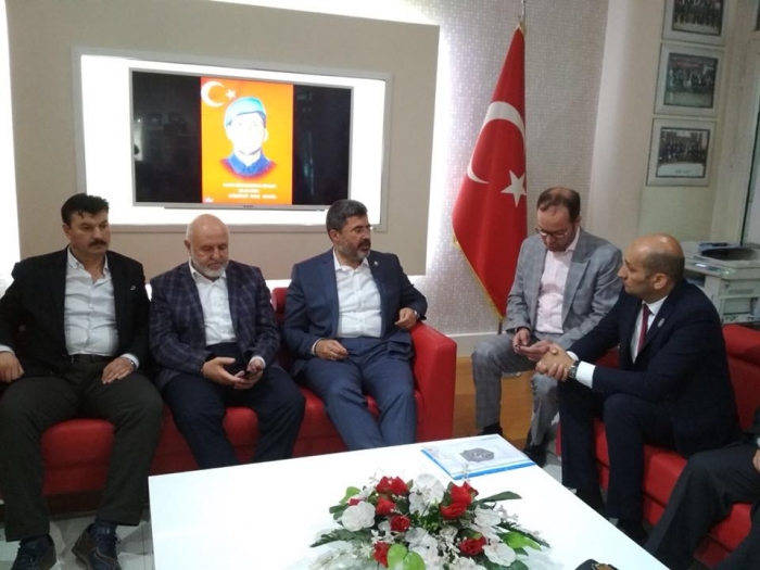 MİLLETVEKİLİ ALİ ÖZKAYA DERNEĞİMİZİ ZİYARET ETTİ.TALEPLER İLETİLDİ                  