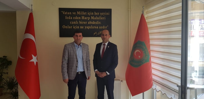 BAŞKAN KUMARTAŞLI VE YÖNETİM KURULUNDAN GENEL BAŞKAN MUSTAFA IŞIK'A HAYIRLI OLSUN ZİYARETİ                  