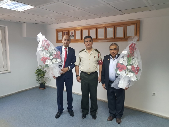 KUMARTAŞLI VE HÜRKAL'DAN HAYIRLI OLSUN ZİYARETİ                  