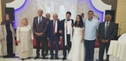 BAŞKAN KUMARTAŞLI GAZİ ŞEMSETTİN ATACAN’IN OĞLUNUN DÜĞÜN TÖRENİNE KATILDI