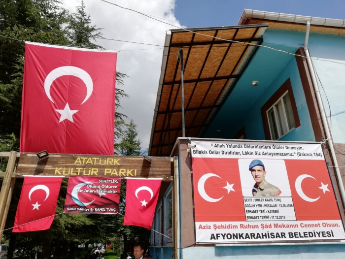  HOCALAR ŞEHİDİMİZ KAMİL TUNÇ RAHMETLE ANILDI                  