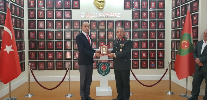 TUĞG.ÖZDEMİR ŞAN’IN DERNEĞİMİZİ ZİYARETİ                  