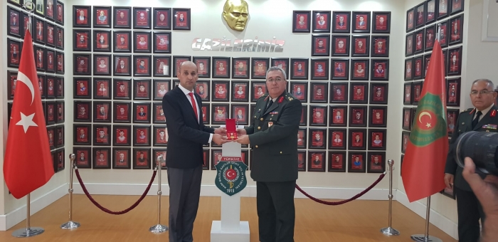 TUĞG.İSMAİL AMANVERMEZ’İN DERNEĞİMİZİ ZİYARETİ                  