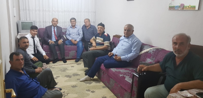 BAŞKAN KUMARTAŞLI ŞEHİDİMİZİN KARDEŞİNE KIZ İSTEDİ                  