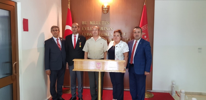 BAŞKAN KUMARTAŞLI VE BAŞKAN ŞENOL ASKER ALMA BÖLGE BAŞKANLIĞI'NI ZİYARET ETTİ                  