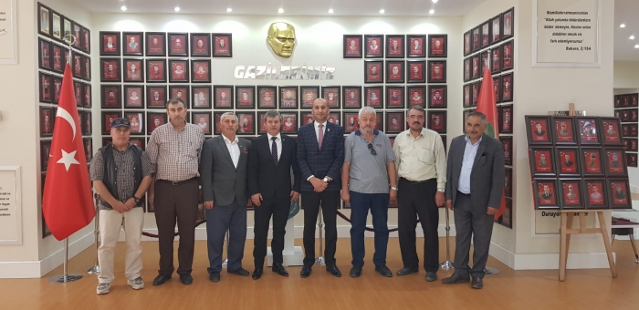 AFYONKARAHİSAR İL EMNİYET MÜDÜRÜ GÜRSEL YILDIZ DERNEĞİMİZİ ZİYARET ETTİ                  