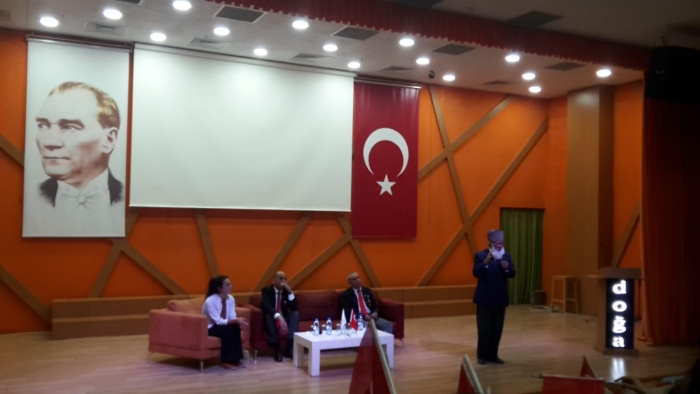 KUMARTAŞLI VE KOÇ DOĞA KOLEJİNDE ÖĞRENCİLER İLE BULUŞTU.                  