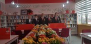 ŞEHİT İBRAHİM IMIŞ ADINA YAPILAN KÜTÜPHANE TÖRENLE AÇILDI