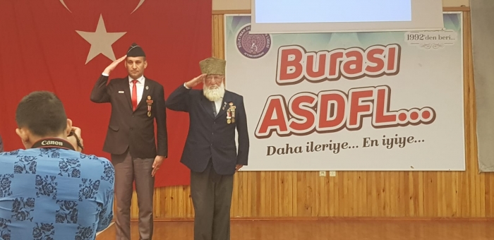 MİLLİ SAVUNMA BAKANLIĞI 19 EYLÜL GAZİLER GÜNÜ ŞEHİT  VE  GAZİLERE SAYGI KONFERANSI SÜLEYMAN DEMİREL FEN LİSESİNDE                  