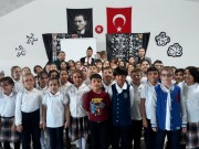 GAZİLER 19 EYLÜL GAZİLER GÜNÜNDE ATATÜRK ORTAOKULU ÖĞRENCİLERİ İLE BULUŞTU