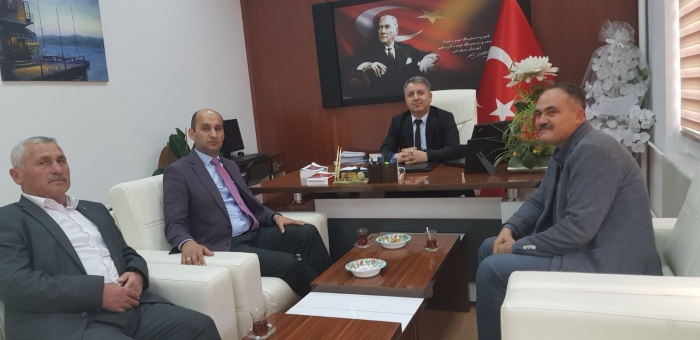 BAŞKAN KUMARTAŞLI’DAN HAKİM İZZET AKSOY’A ZİYARET                  