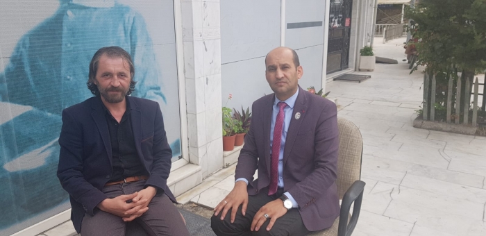 BAŞKAN KUMARTAŞLI’DAN AHMET IŞIK’A BAŞSAĞILIĞI ZİYARETİ                  