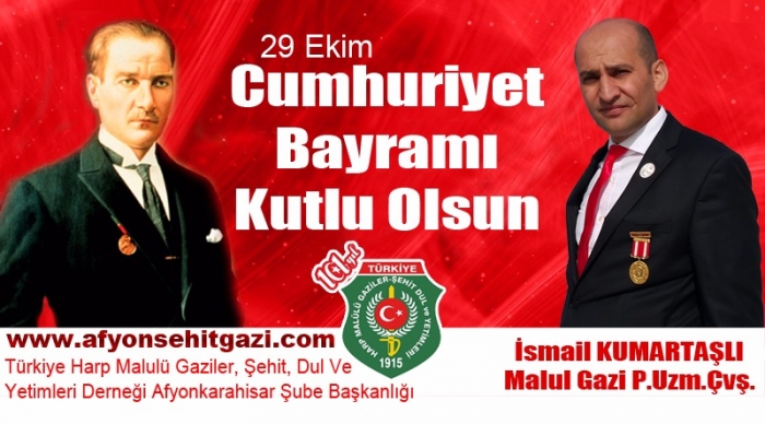 29 EKİM CUMHURİYET BAYRAMIMIZIN 95 NCİ YILI KUTLU OLSUN                  