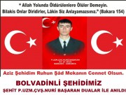 ÇUKURCA ŞEHİDİMİZ NURİ BAŞARAN DUALAR İLE ANILDI