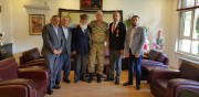 BAŞKAN KUMARTAŞLI’DAN 8 NCİ ANA BAKIM MERKEZ MÜDÜRÜ MÜH.ALB. DİNÇER'E  ZİYARET