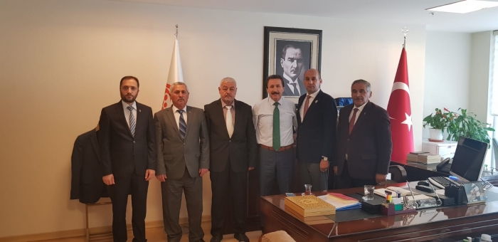 BAŞKAN KUMARTAŞLI’DAN TARLACIYA ZİYARET                   