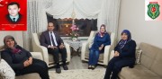  BAŞKAN KUMARTAŞLI AİLESİ İLE ŞEHİT AİLELERİMİZİ ZİYARET ETTİ