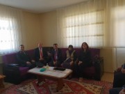 SANDIKLI KAYMAKAMI EFLATUN CAN TORTOP VE YUSUF AKİNDEN  ŞEHİT AİLELERİ VE GAZİLERE ZİYARET