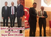 ÇALIŞTAYIMIZA BAKANLIK ŞEHİT VE GAZİ İŞLEMLERİ GENEL MÜDÜRÜ SN.SELİM ÇELENK KATILDI.