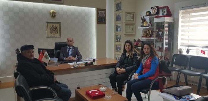 AFYONKARAHİSAR GENÇLİK MERKEZİNDEN DERNEĞİMİZE ZİYARET                  