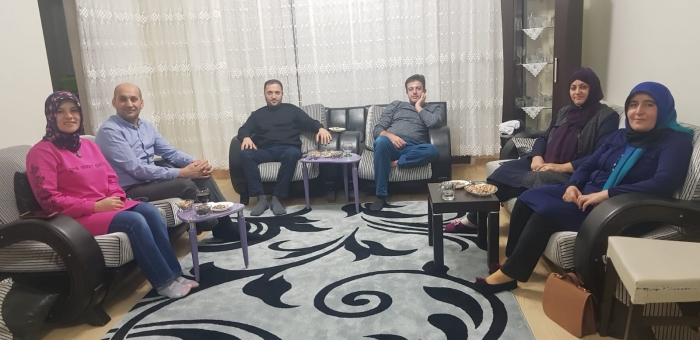 GAZİLERDEN BAŞKAN KUMARTAŞLI’YA EVİNDE ZİYARET                  