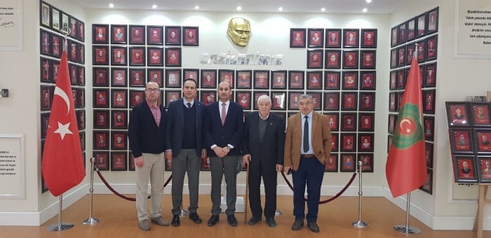 TED KOLEJİ  YÖNETİMİNDEN DERNEĞİMİZE ZİYARET                   