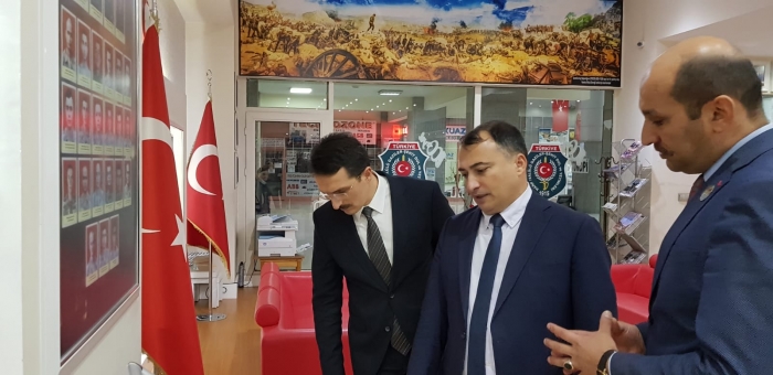 DR.SAÇKAN VE İNAN’DAN DERNEĞİMİZE ZİYARET                  