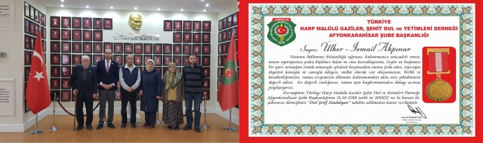 HEMŞERİMİZ ŞEHİT P.ASB. KD. ÇVŞ. ÖMER BİLAL AKPINAR’IN AİLESİ DERNEĞİMİZİ İZYARET ETTİ                  