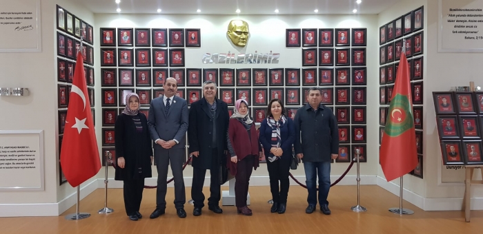 ŞEHİT BABASI CAN POLAT USTA’DAN KUMARTAŞLI'YA ZİYARET                  