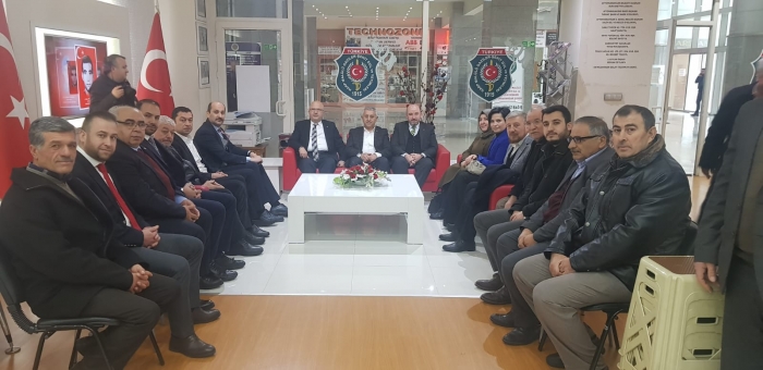 AKPARTİ AFYONKARAHİSAR İL BAŞKANLIĞI YÖNETİMİ VE BAŞKAN ADAYLARIN’DAN DERNEĞİMİZE ZİYARET                   