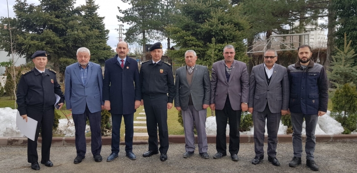 BAŞKAN KUMARTAŞLI’DAN İL  JANDARMA KOMUTANI J.KD.ALB.HAMZA ÇÖMEZ’E ZİYARET                  