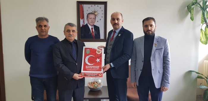 BAŞKAN KUMARTAŞLI’DAN  AFYONKARAHİSAR  VALİLİĞİ İL SİVİL TOPLUMLA İLİŞKİLER MÜDÜRÜ AHMET GÖK’E  ZİYARET                  