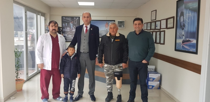 GAZİMİZ 23 YIL SONRA YÜRÜDÜ                  