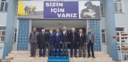 BAŞKAN KUMARTAŞLI VE YÖNETİM KURULUNDAN EMNİYET MÜDÜRÜNE TAZİYE ZİYARETİ...