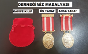DERNEĞİMİZ YENİ MADALYALARI HAZIR.