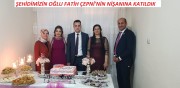 BAŞKAN KUMARTAŞLI  ŞEHİDİMİZİN OĞLU FATİH ÇEPNİ’NİN NİŞAN TÖRENİNE KATILDI