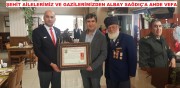 ŞEHİT AİLELERİMİZ VE GAZİLERİMİZDEN ALBAY SAĞDIÇ’A VEDA