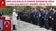 KALP KRİZİ GEÇİREN UZMAN ÇAVUŞ SON YOLCULUĞUNA UĞURLANDI.