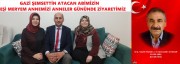 BAŞKAN KUMARTAŞLI ANNELER GÜNÜNDE GAZİ EŞİ MERYEM ATACAN  ANNEMİZİ ZİYARET ETTİ.