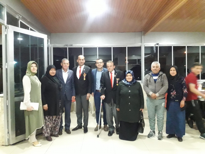 DAZKIRI KAYMAKAMI GÖKHAN İÇEN ŞEHİT VE GAZİ AİLELERİ İLE BİRLİKTE İFTAR AÇTI                  